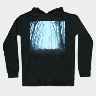 bamboo forest in the morning Hoodie